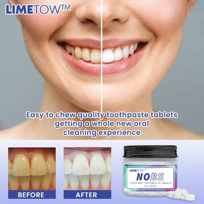 LIMETOW™ NOBS Toothpaste Tablets